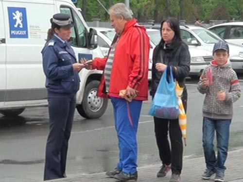 Foto: vol ilegal - campanie in Baia Mare